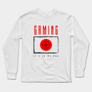 Gaming It's in my DNA Long Sleeve T-Shirt